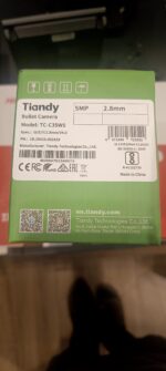 ⁦كاميرا مراقبة Tiandy Bullet 5MP عدسة 2.8mm موديل TC-C35WS⁩ - الصورة ⁦2⁩