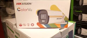 كاميرا مراقبة Hikvision ColorVu 2MP Bullet عدسة 3.6mm موديل DS-2CE12DF3T-F