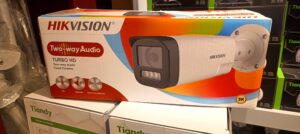 كاميرا Hikvision 3K Two-Way Audio Bullet عدسة 3.6mm موديل DS-2CE19K0T-LTS