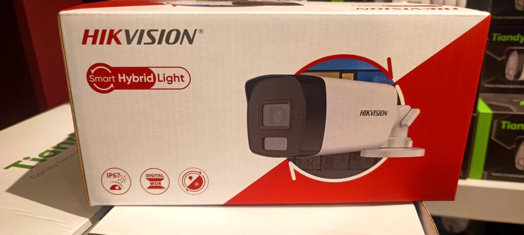 كاميرا Hikvision 3K Smart Hybrid Light Bullet موديل DS-2CE17K0T-EXLF عدسة 3.6mm